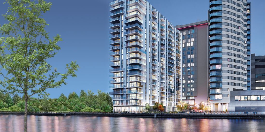 New apartments light up MediaCityUK's skyline Media City UK