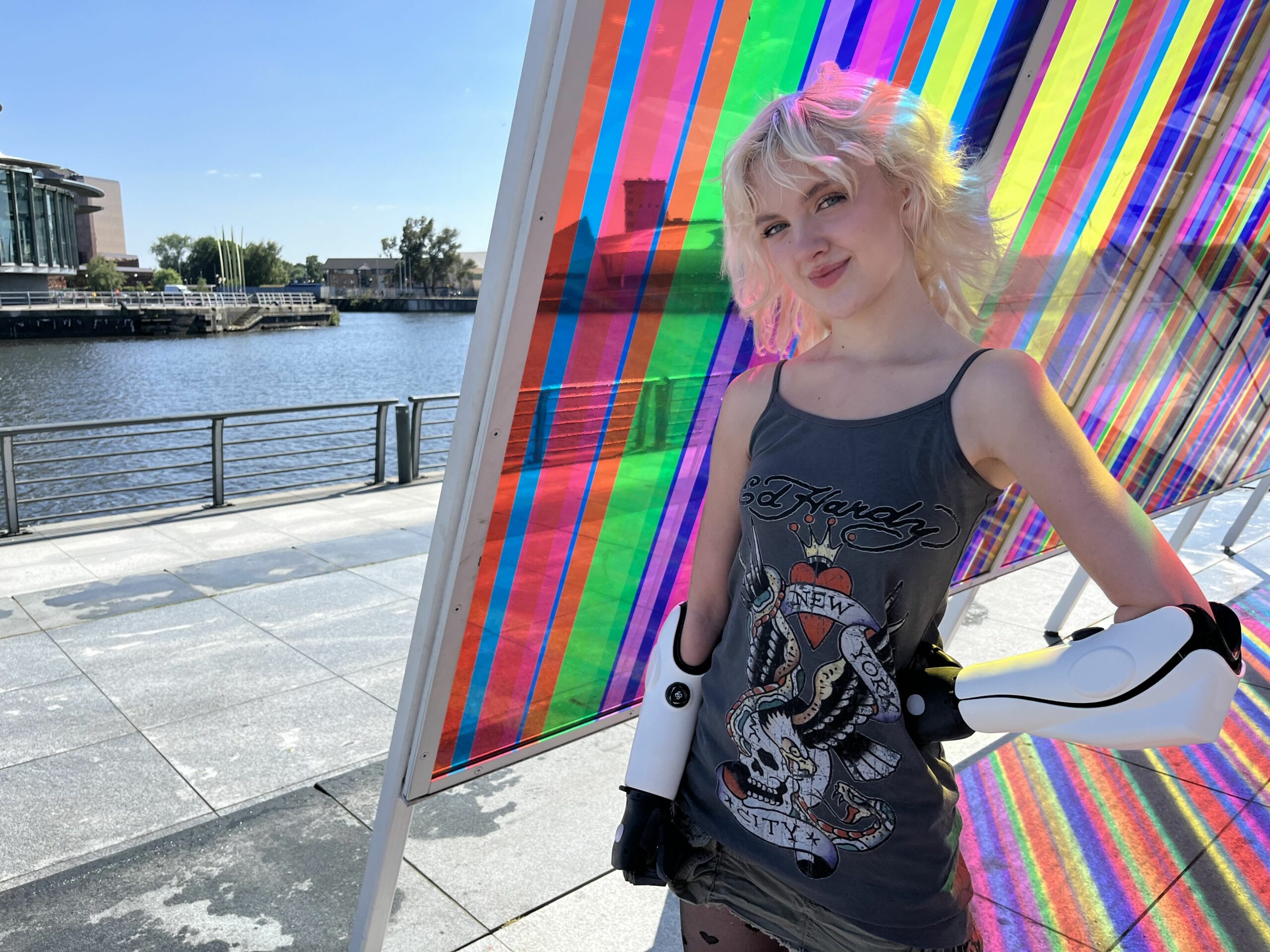 Tilly Lockey Singer and Radio Presenter Media City UK