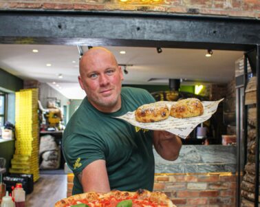 Leopard Pie pizza chef