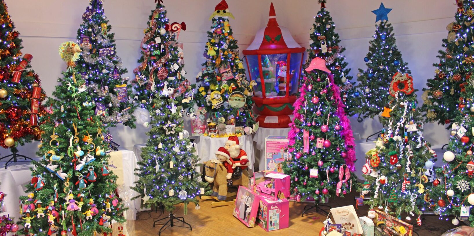 Morrisons christmas tree shop lights