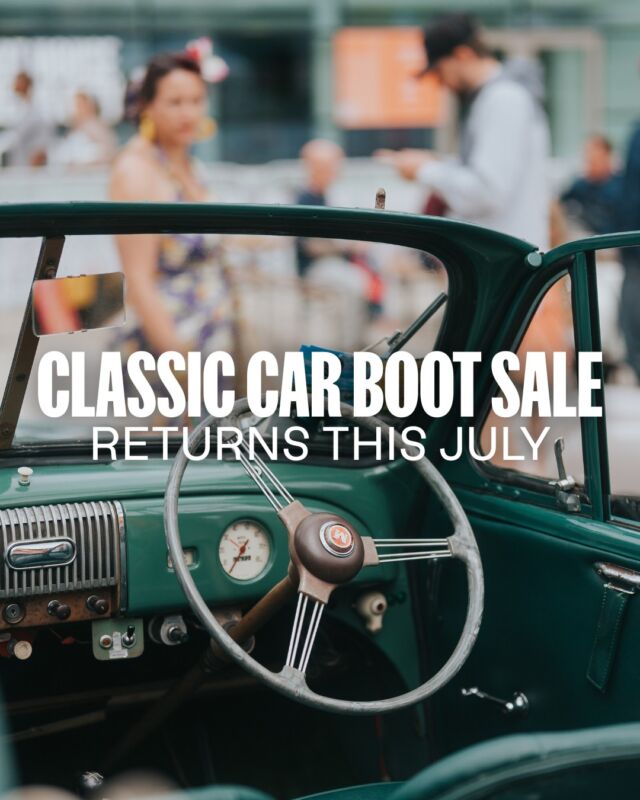 Classic Car Boot Sale is rolling into MediaCity this 12th & 13th July – and we couldn’t be more excited! 🎉

Think vintage treasures, classic cars, retro vibes, and a weekend full of charm in the heart of Salford 🧥🧳🛵 Whether you’re a seasoned collector, a curious browser, or just after a unique day out, this is THE event to bookmark.

📅 Mark your calendars, grab your tote bags, and get ready to rummage – we’ll be dropping more juicy details in May 👀

#salford #mediacitysalford #salfordquays #greatermanchester #vintageevents #classiccars #manchesterevents #classiccarclub