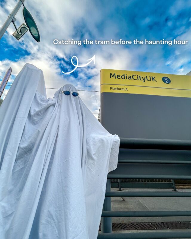 👻 Our friendly neighbourhood ghost has been haunting all the best spots around MediaCity this Halloween… and honestly, he’s living (well, after-living) his best life.

Swipe through to see where he’s been spotted! ➡️

@nellspizza @thesalmonofknowledge_mediacity